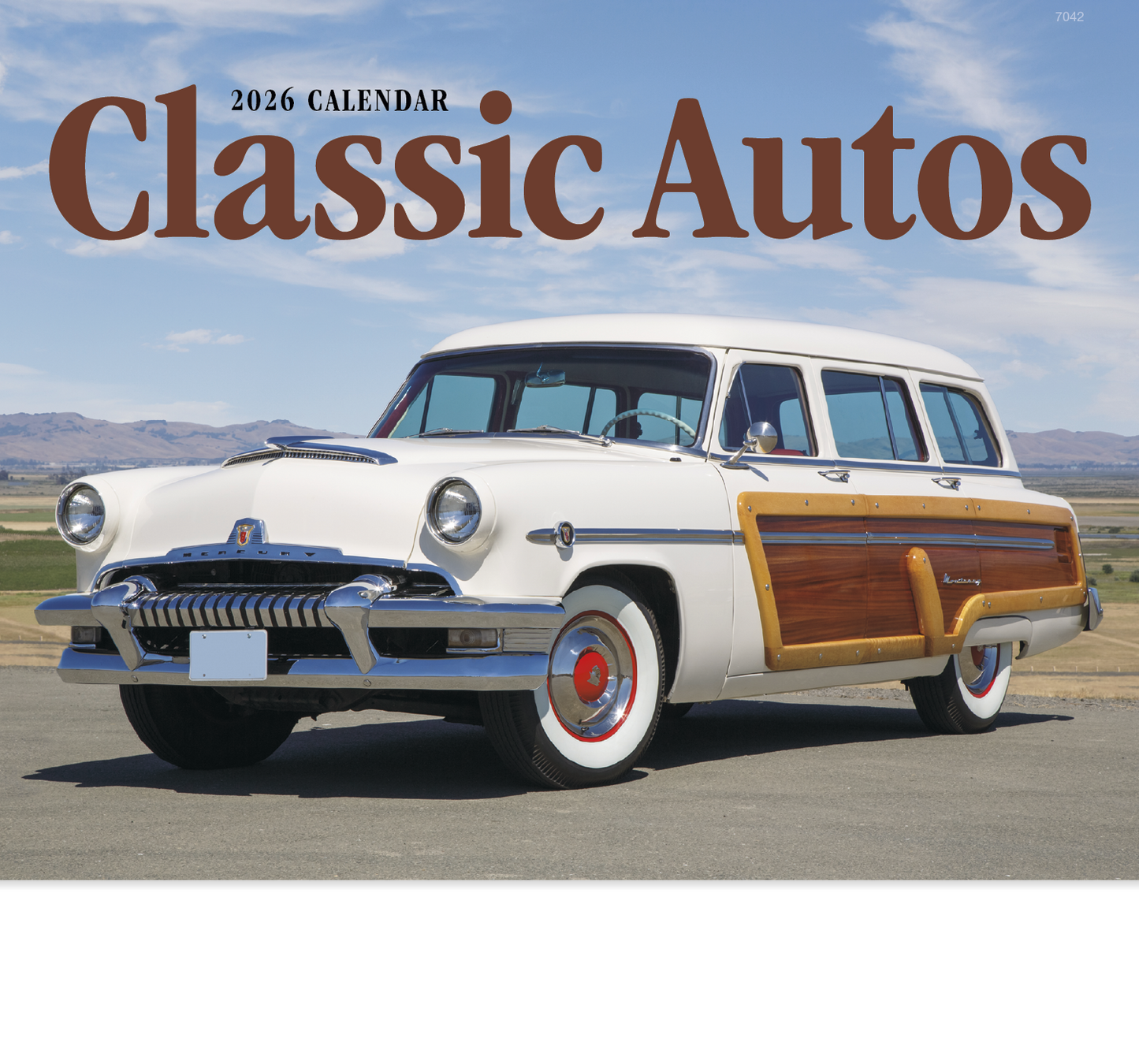Good Value Classic Autos Stapled Calendar-7242