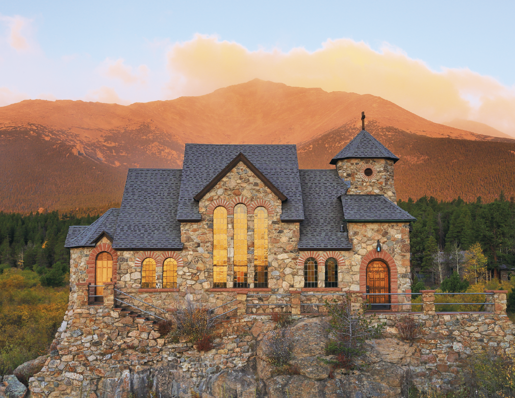 Good Value Scenic Churches Stapled Calendar-7245