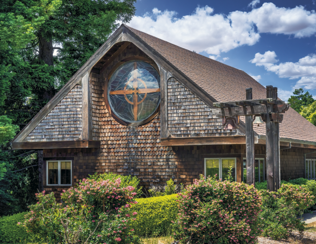Good Value Scenic Churches Stapled Calendar-7245