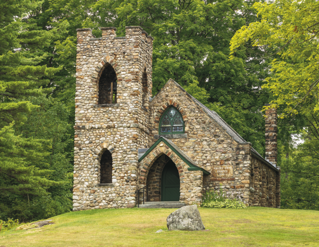 Good Value Scenic Churches Stapled Calendar-7245