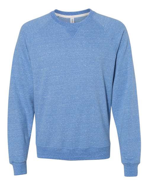 Unisex Snow Heather French Terry Crewneck Sweatshirt
