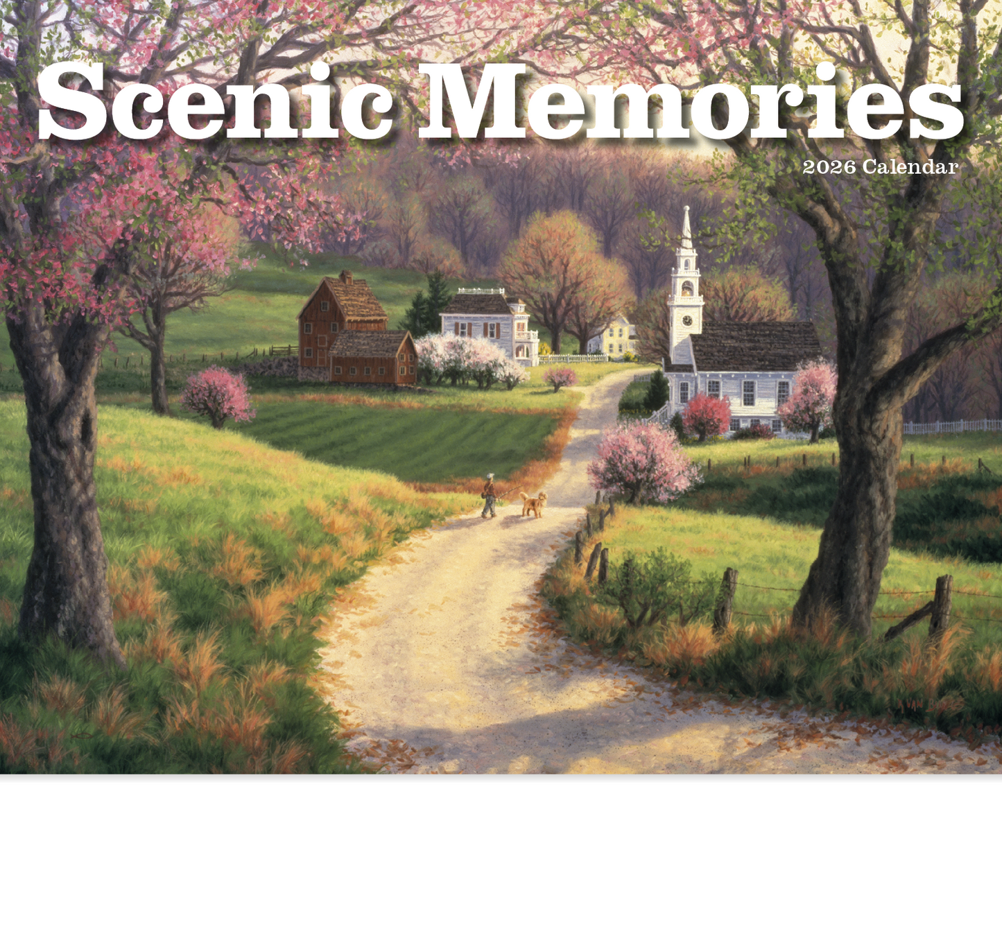 Good Value Scenic Memories Stapled Calendar-7246