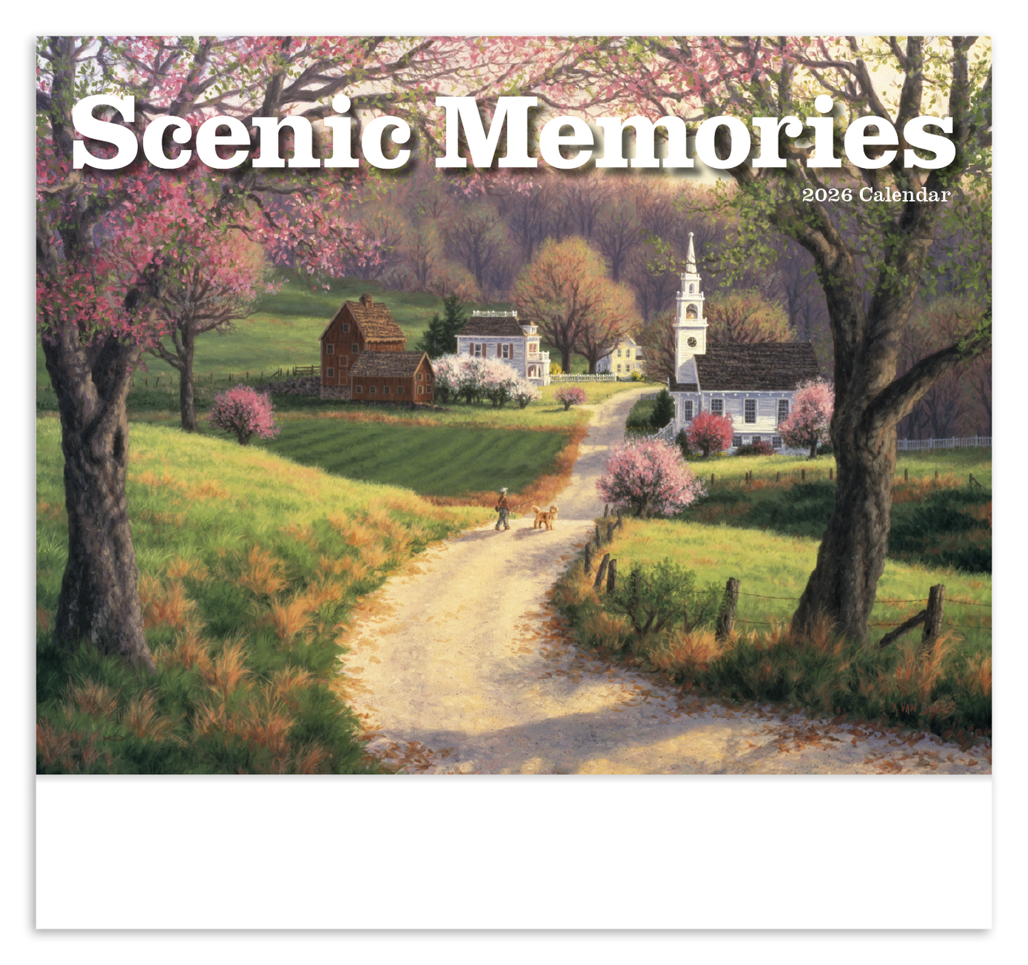 Good Value Scenic Memories Stapled Calendar-7246