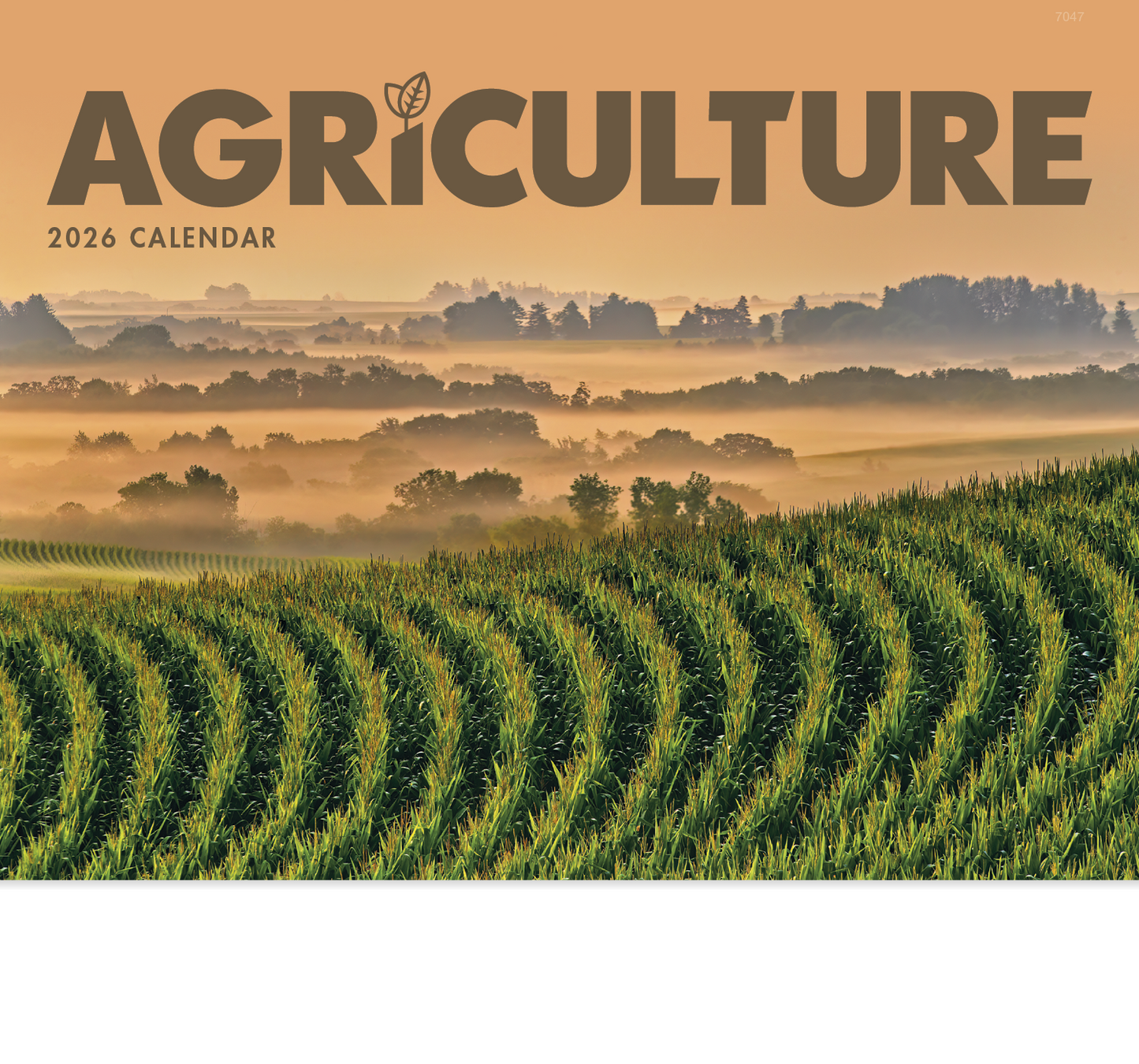 Good Value Agriculture Stapled Calendar-7247