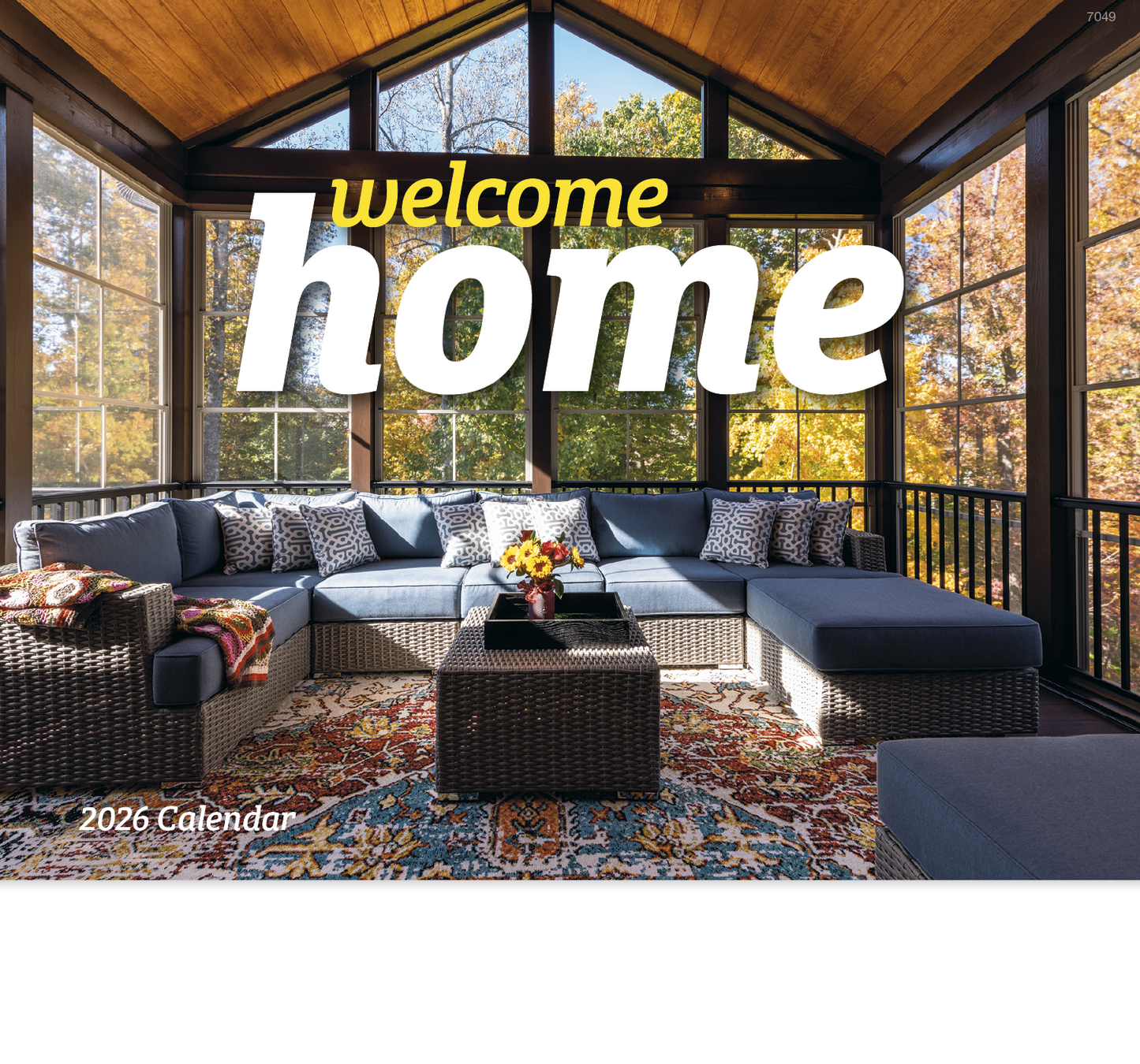 Good Value Welcome Home Stapled Calendar-7249