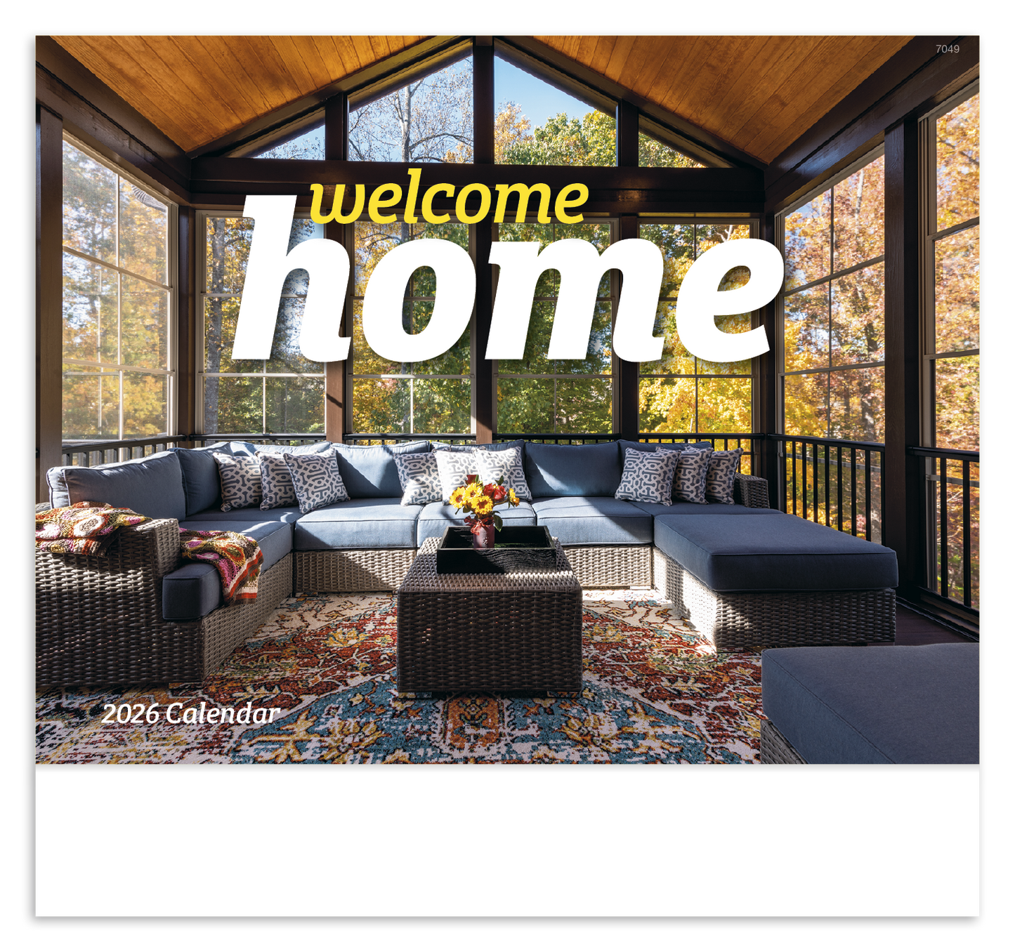 Good Value Welcome Home Stapled Calendar-7249