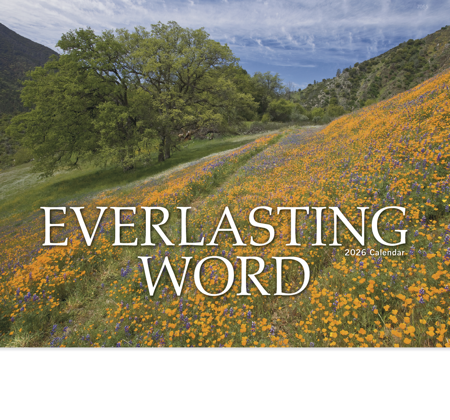 Good Value Everlasting Word Stapled Calendar-7255