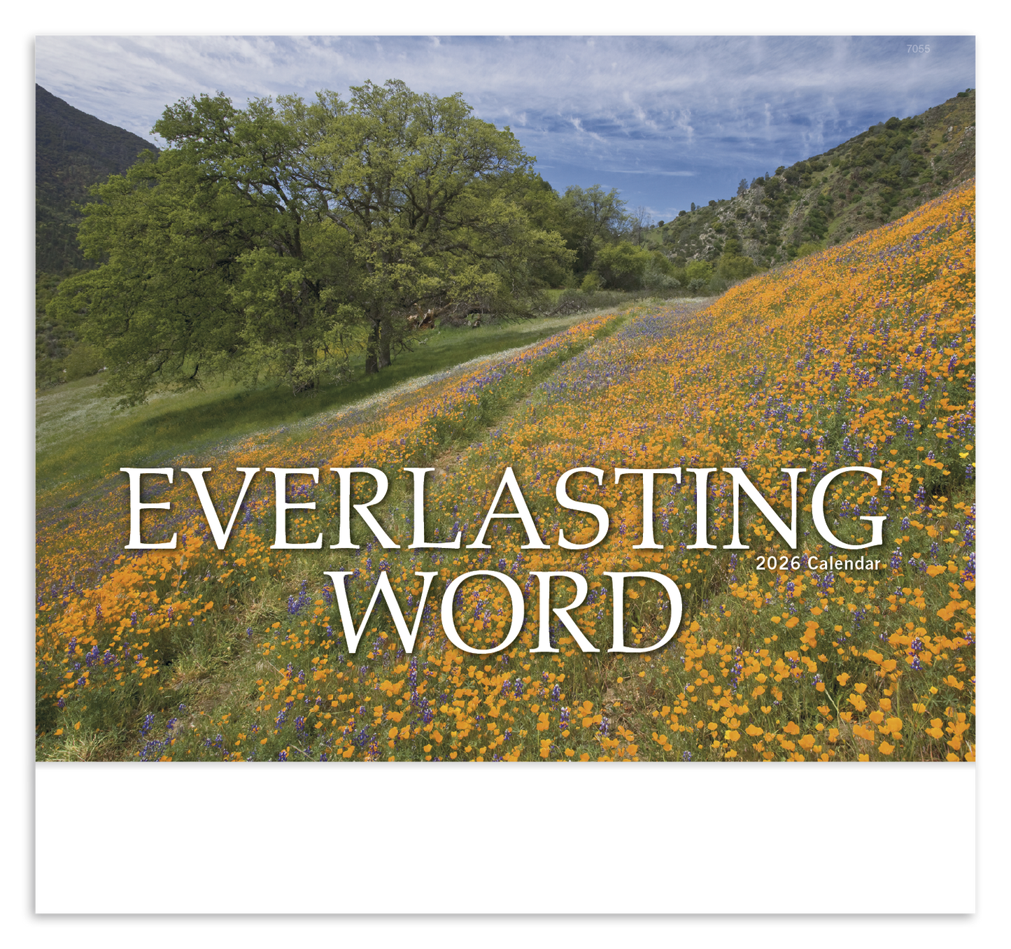 Good Value Everlasting Word Stapled Calendar-7255