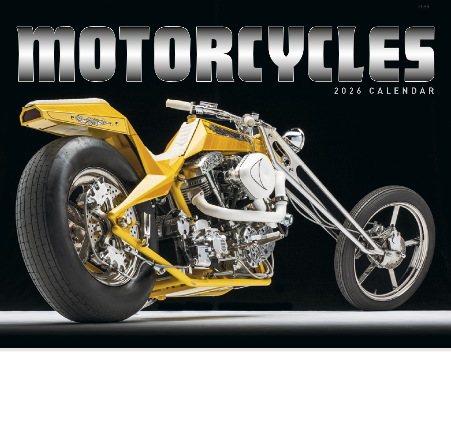 Good Value Motorcycles Stapled Calendar-7256