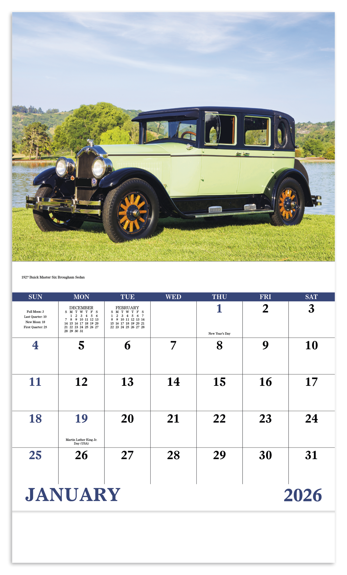 Good Value Antique Autos Calendar-7257