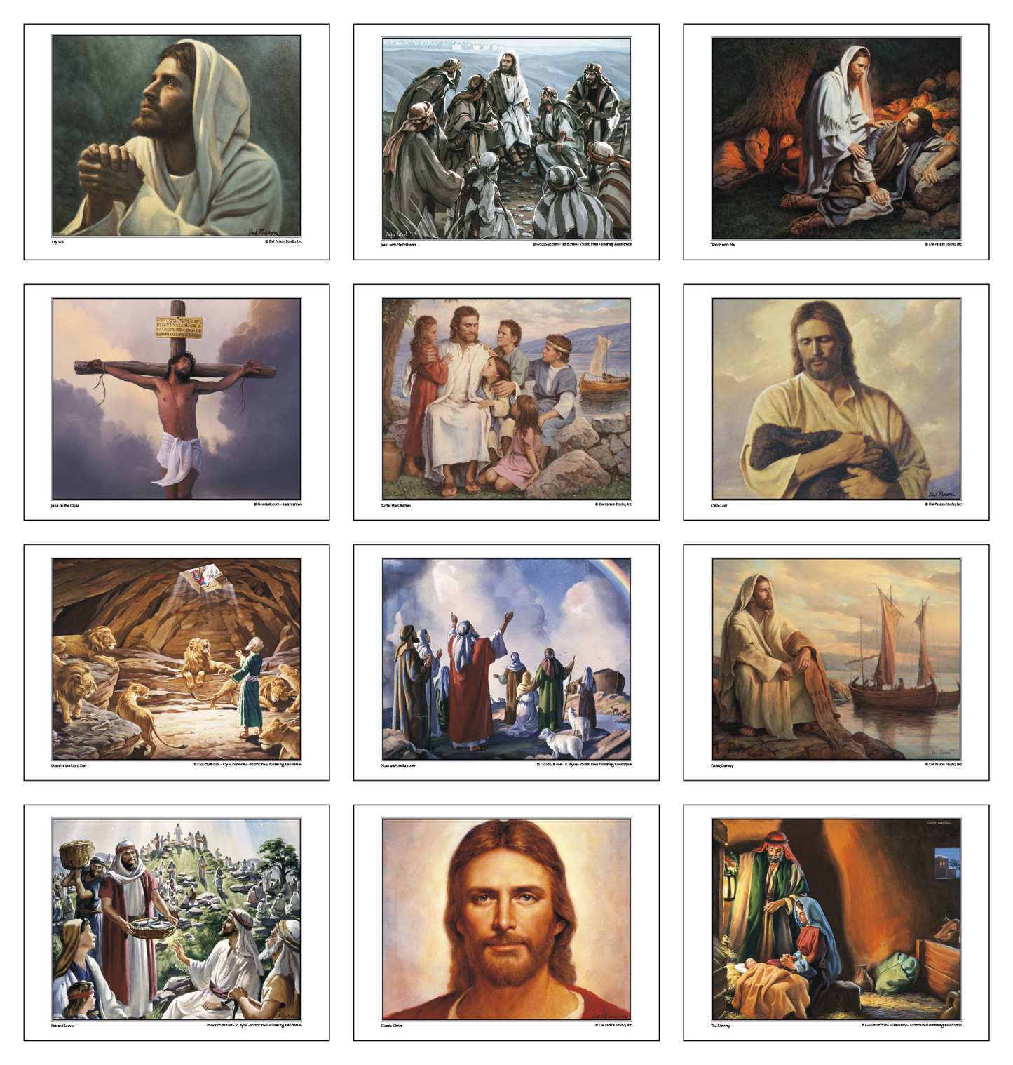 Good Value Gods Gift Stapled Calendar-7259