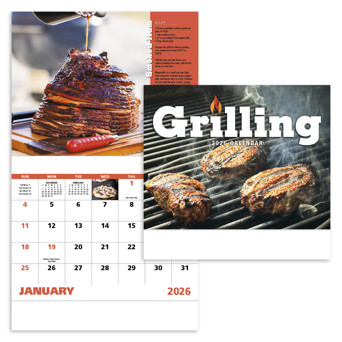Good Value Grilling Stapled Calendar-7262