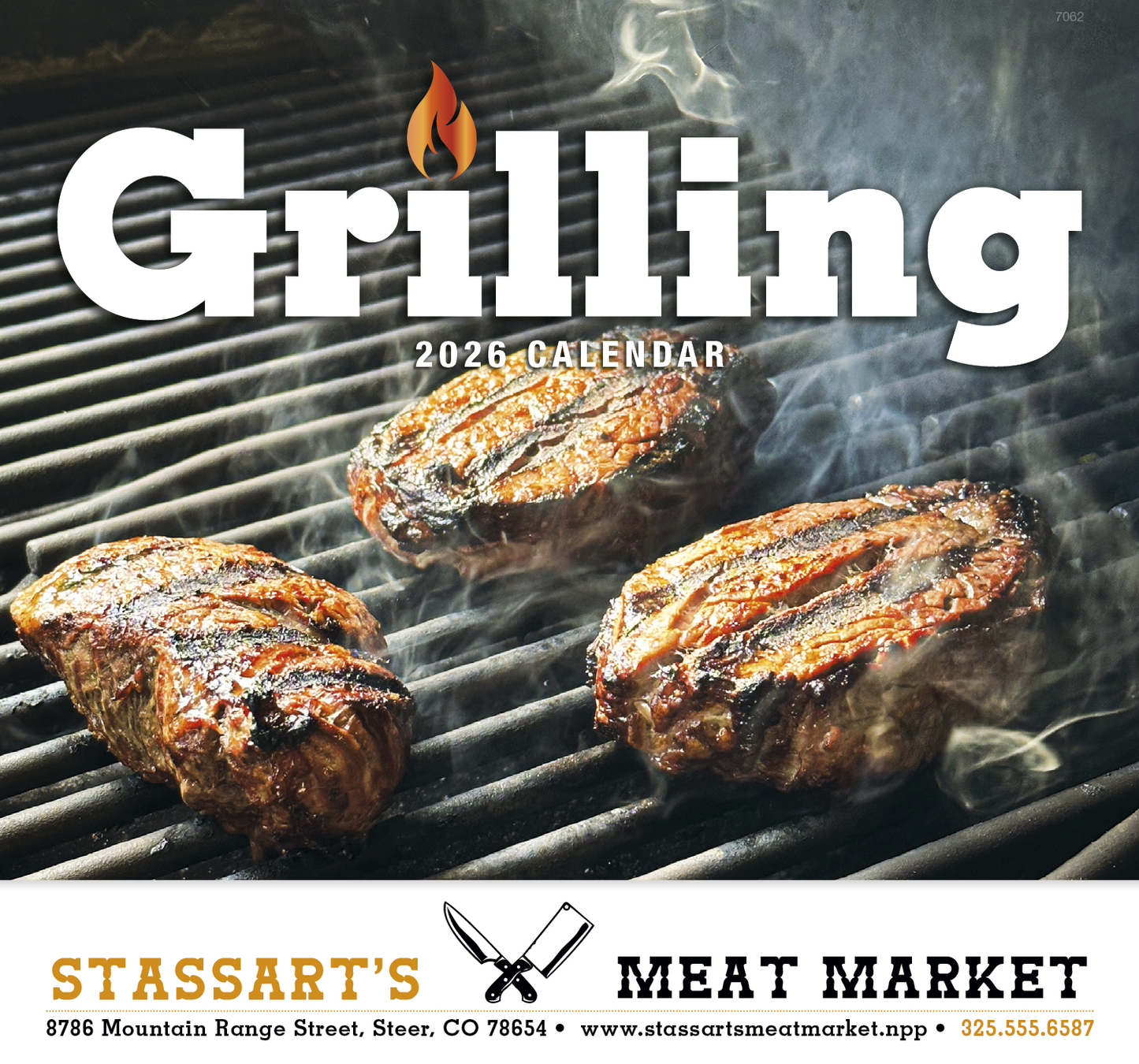 Good Value Grilling Stapled Calendar-7262
