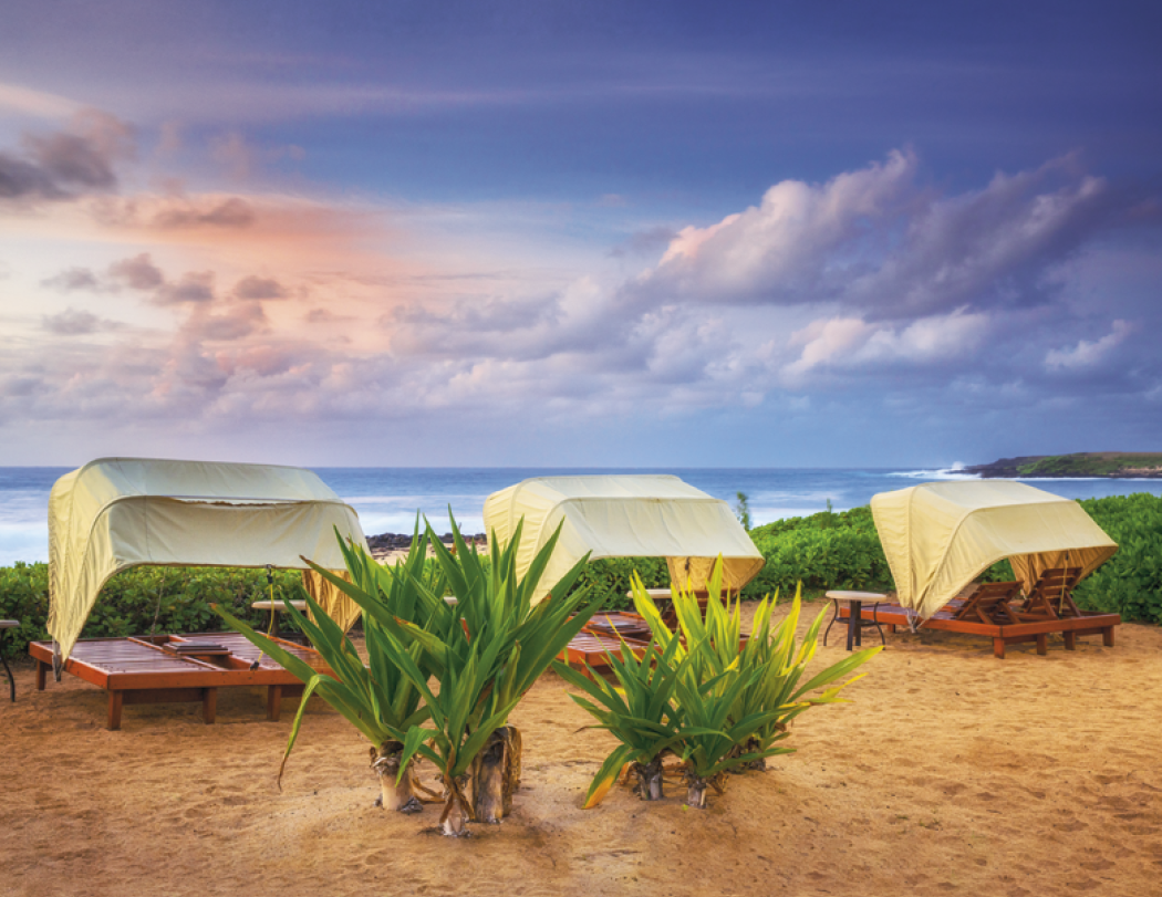 Good Value Beach Paradise Stapled Calendar-7268