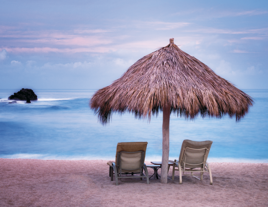 Good Value Beach Paradise Stapled Calendar-7268