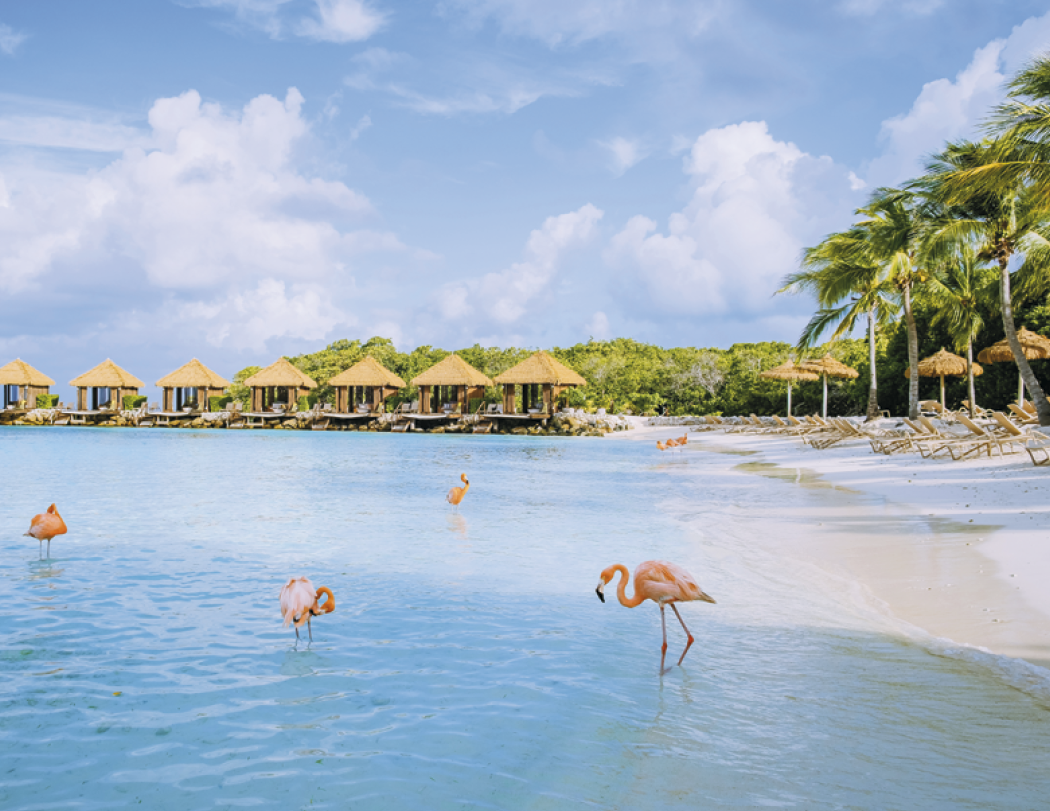 Good Value Beach Paradise Stapled Calendar-7268