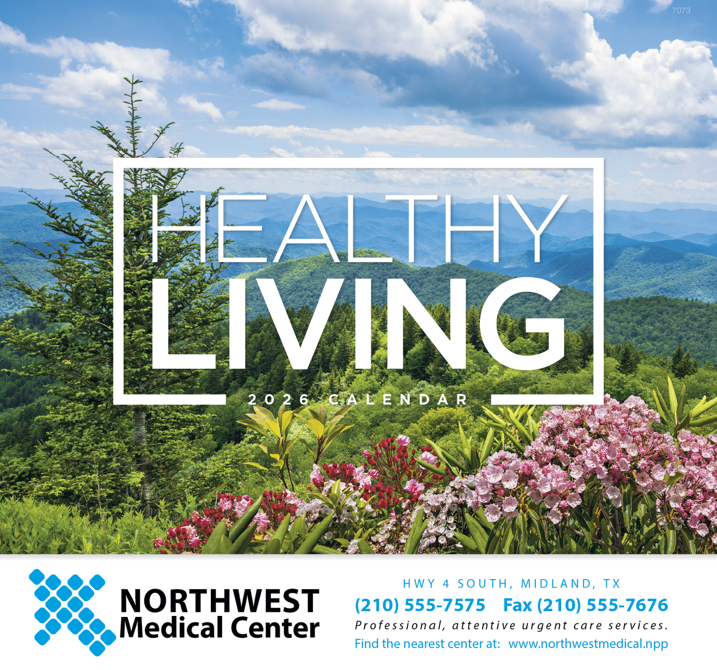 Good Value Healthy Living Stapled Calendar-7273