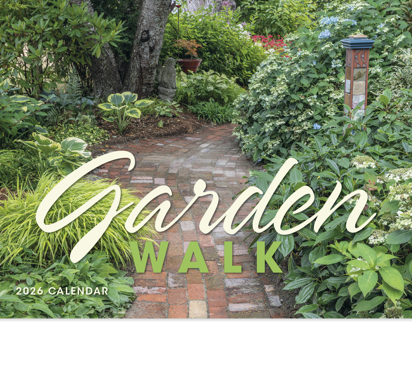 Good Value Garden Walk Stapled Calendar-7277