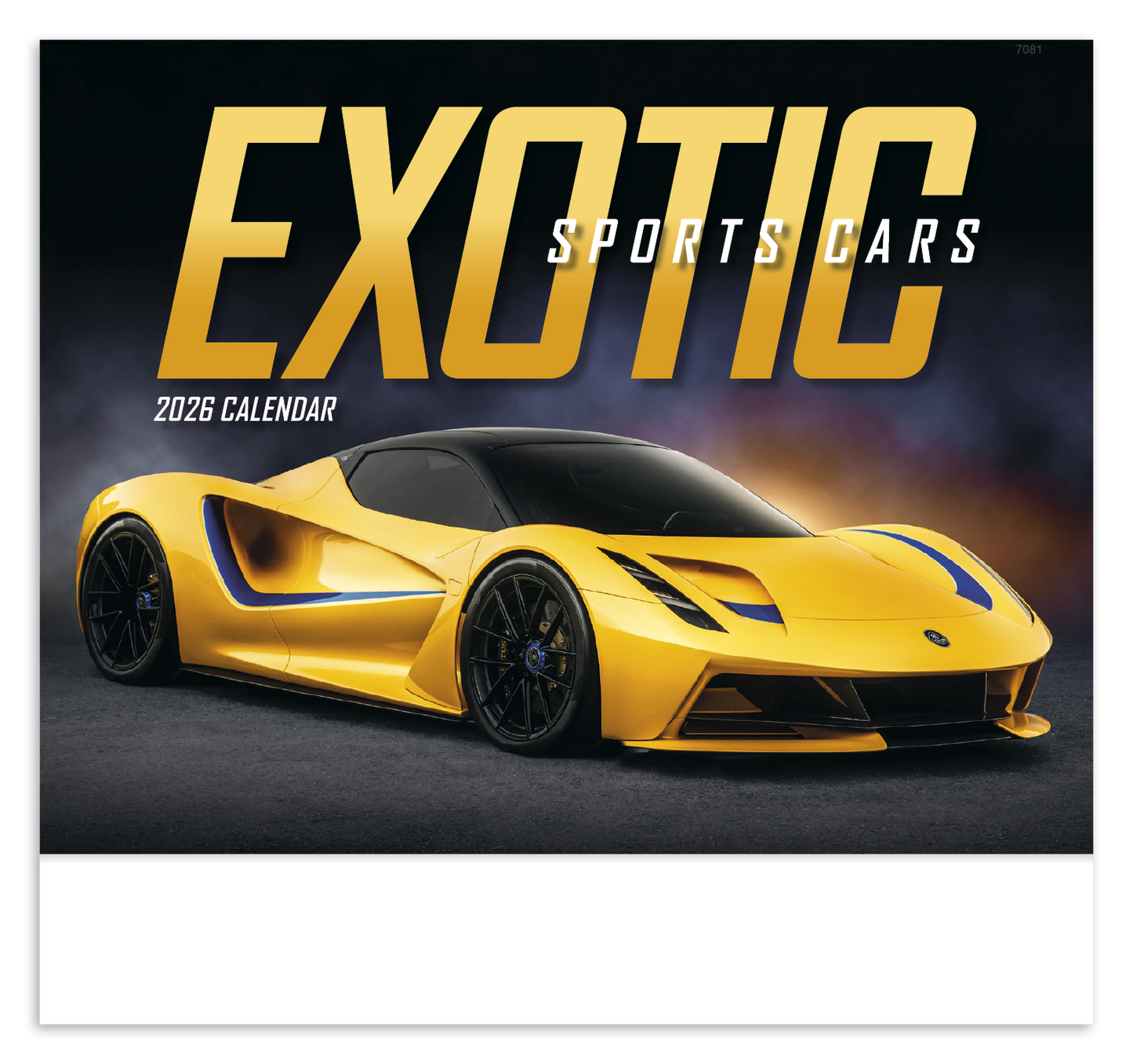 Good Value Exotic Sports Cars Stapled Calendar-7281