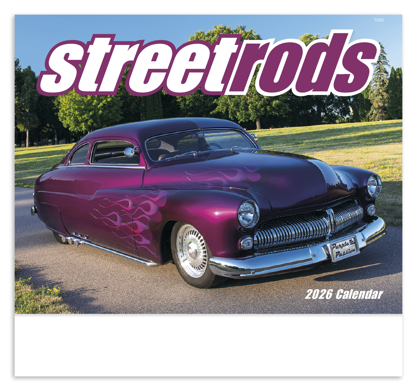 Good Value Street Rods Stapled Calendar-7283