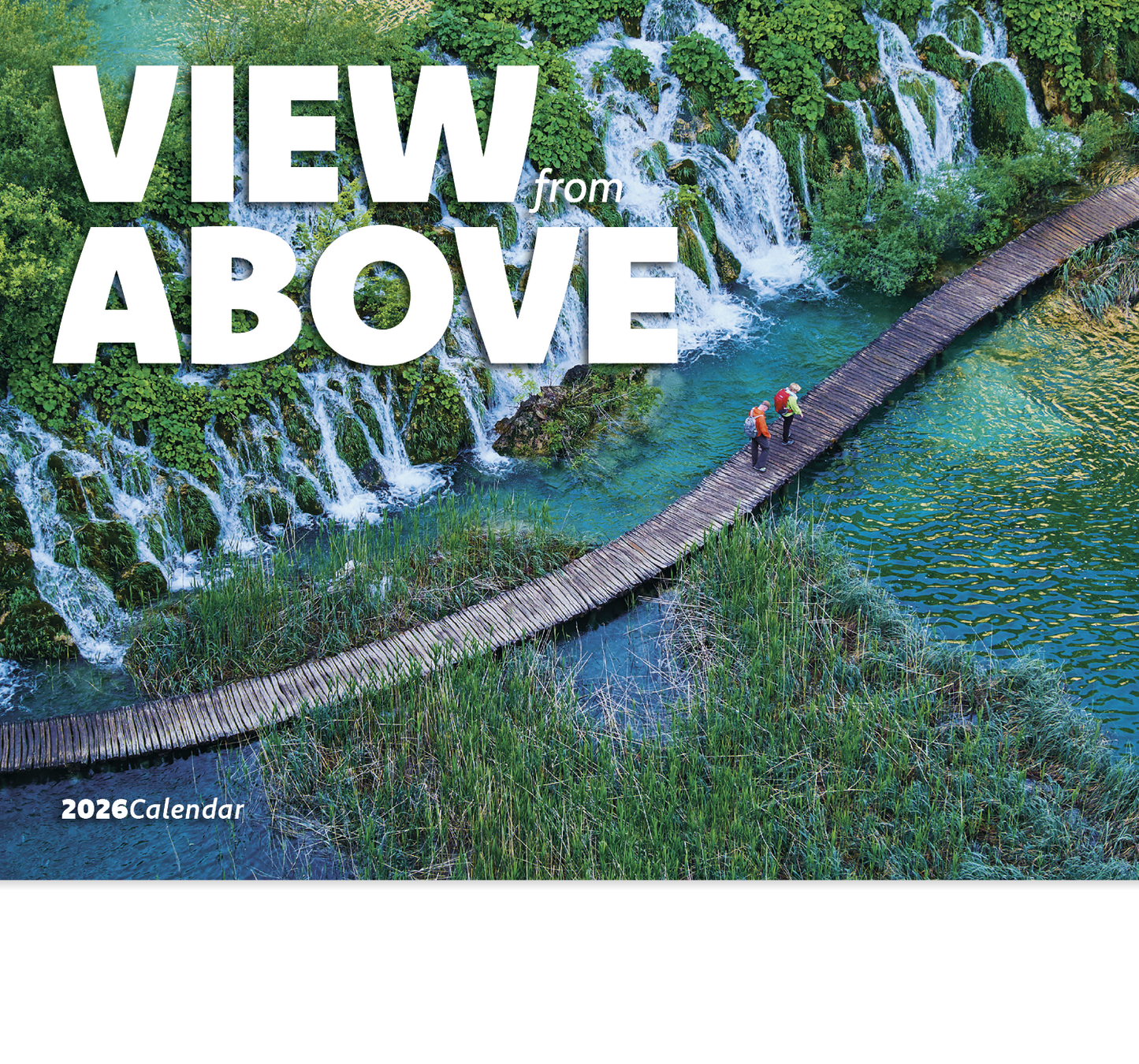 Good Value View from Above Stapled Calendar-7284