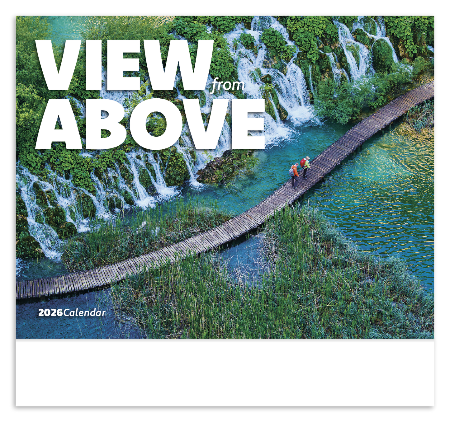 Good Value View from Above Stapled Calendar-7284