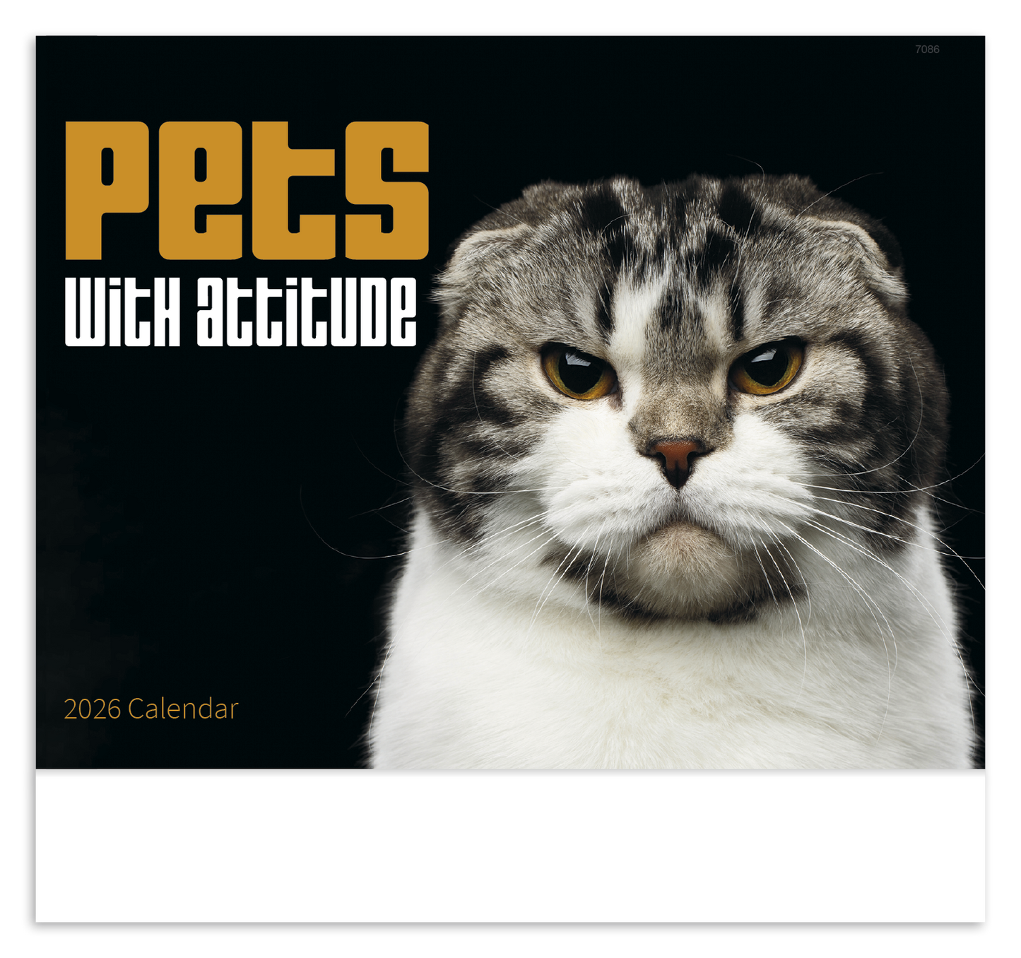 Good Value Pets with Attitude Stapled Calendar-7286
