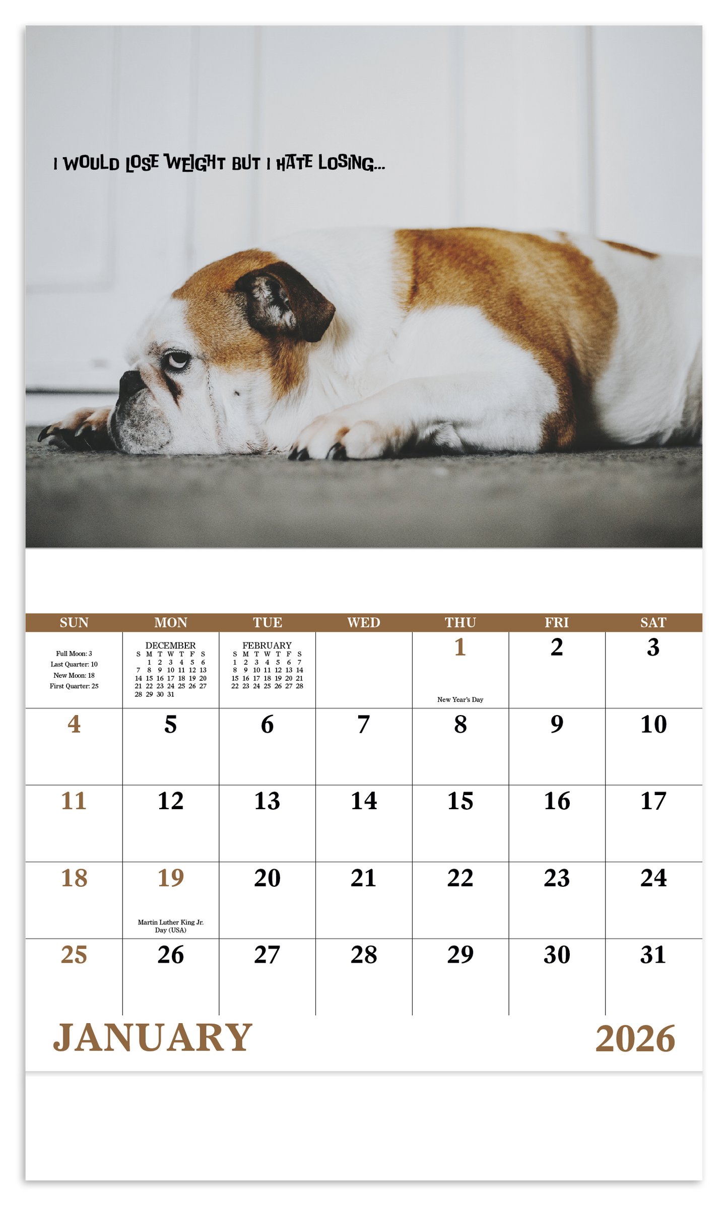 Good Value Pets with Attitude Stapled Calendar-7286