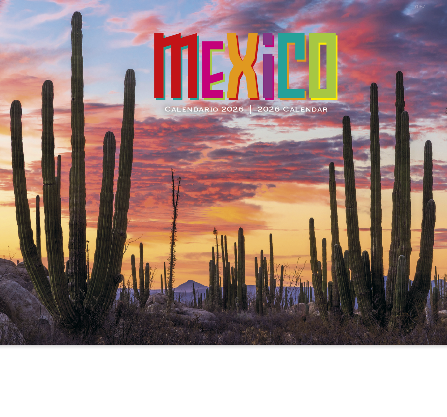 Good Value Mexico Stapled Calendar-7287