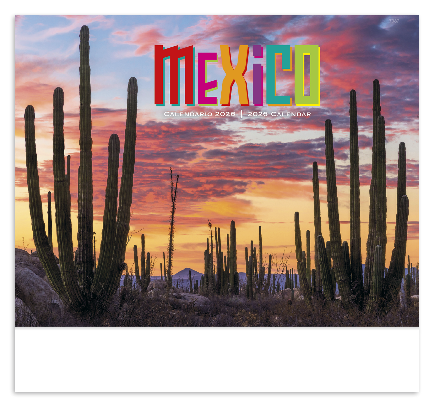 Good Value Mexico Stapled Calendar-7287