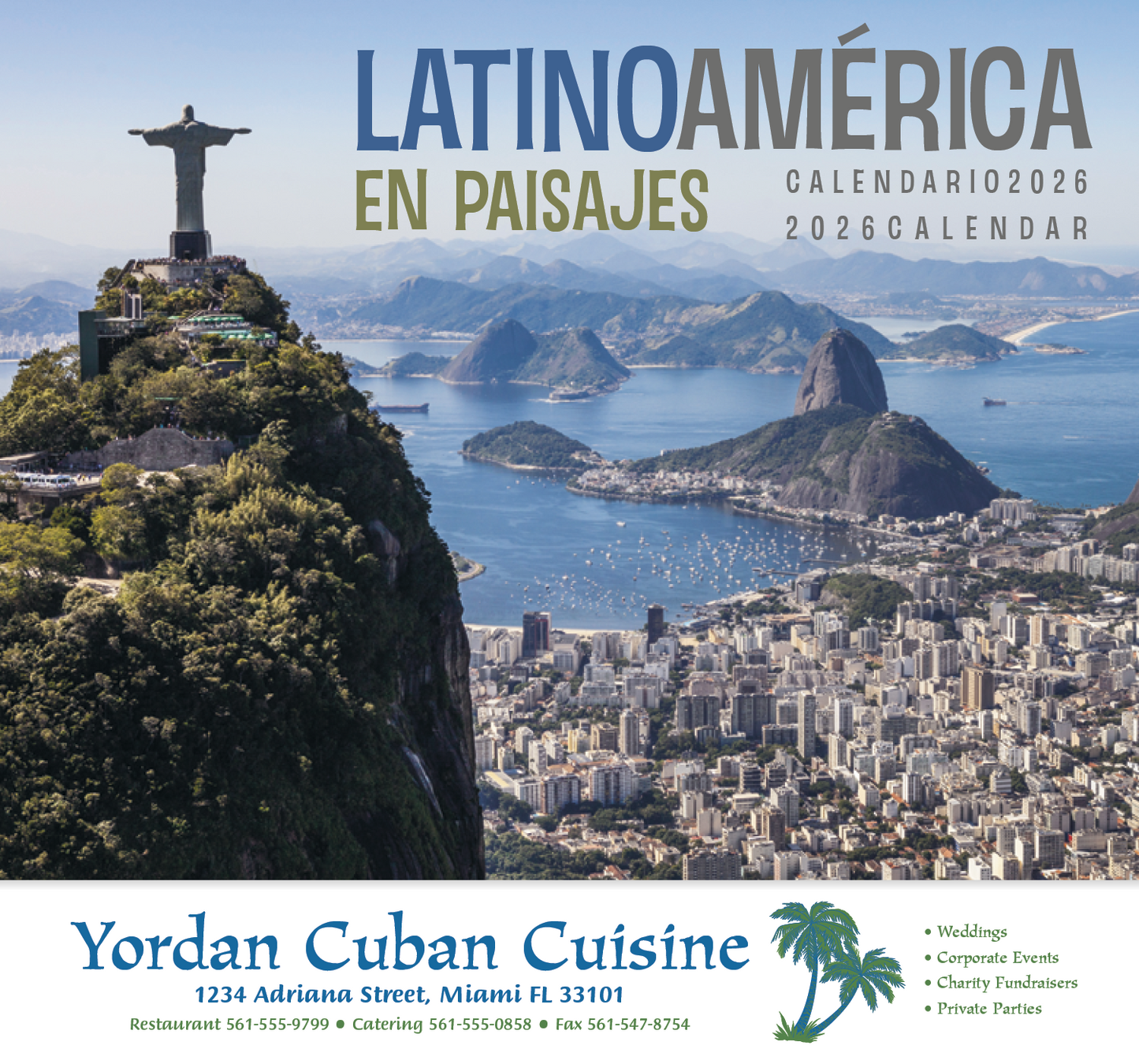 Good Value Latinoamerica en Paisajes Stapled Calendar-7288
