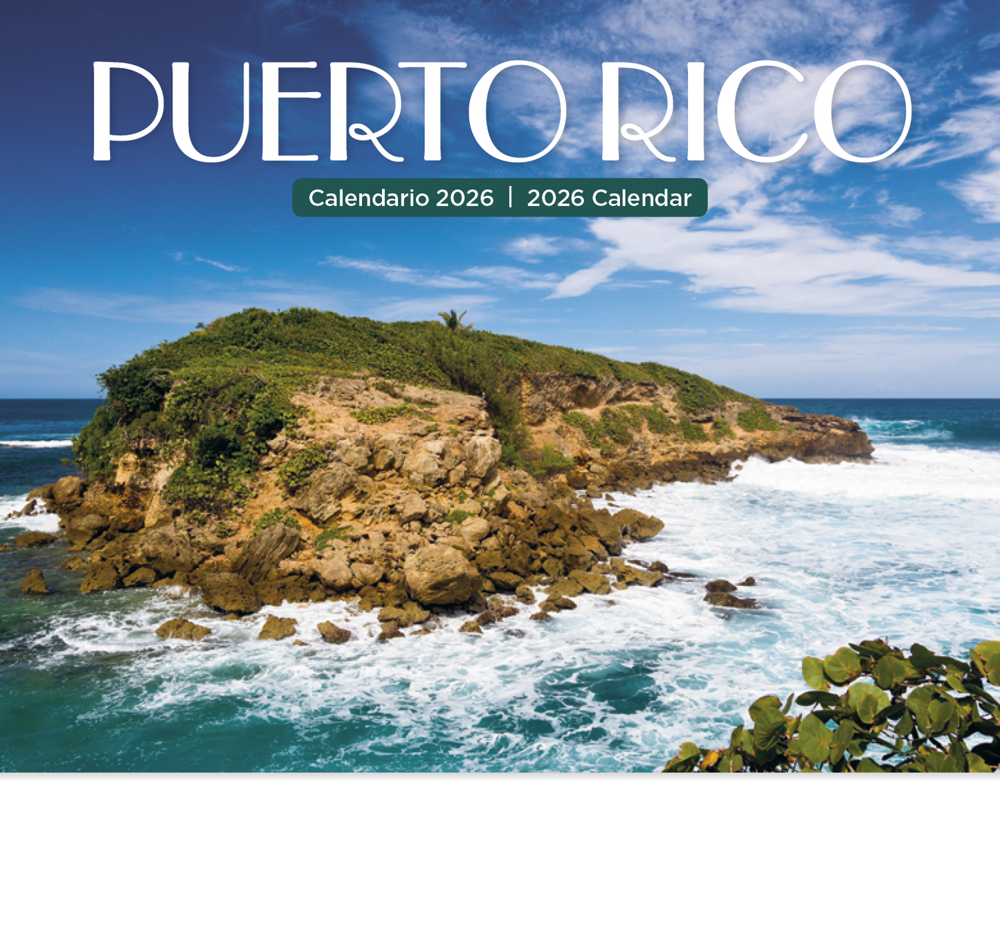 Good Value Puerto Rico Stapled Calendar-7289