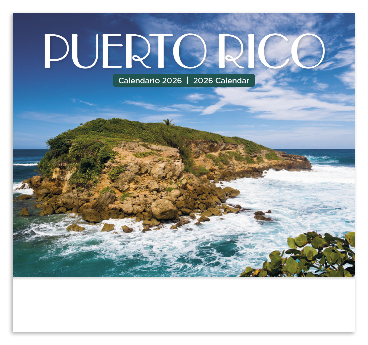 Good Value Puerto Rico Stapled Calendar-7289