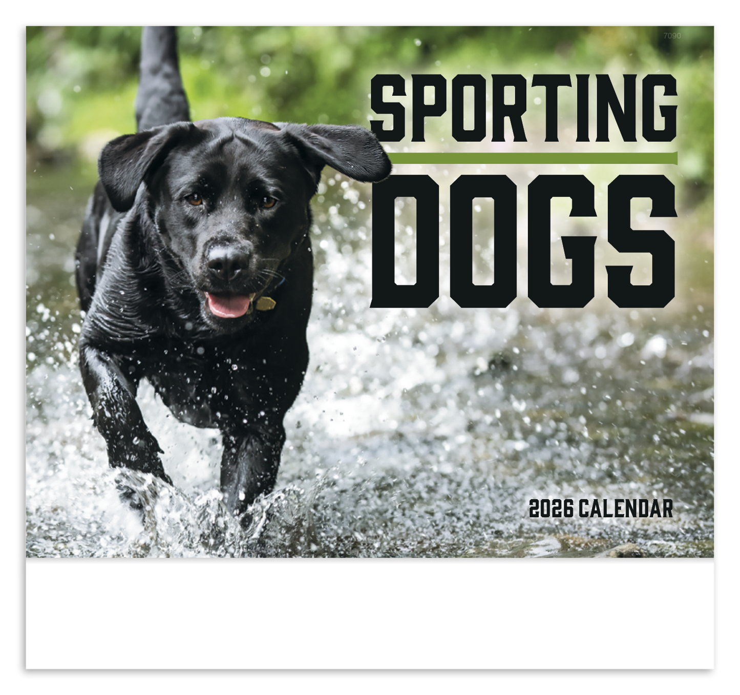 Good Value Sporting Dogs Stapled Calendar-7290