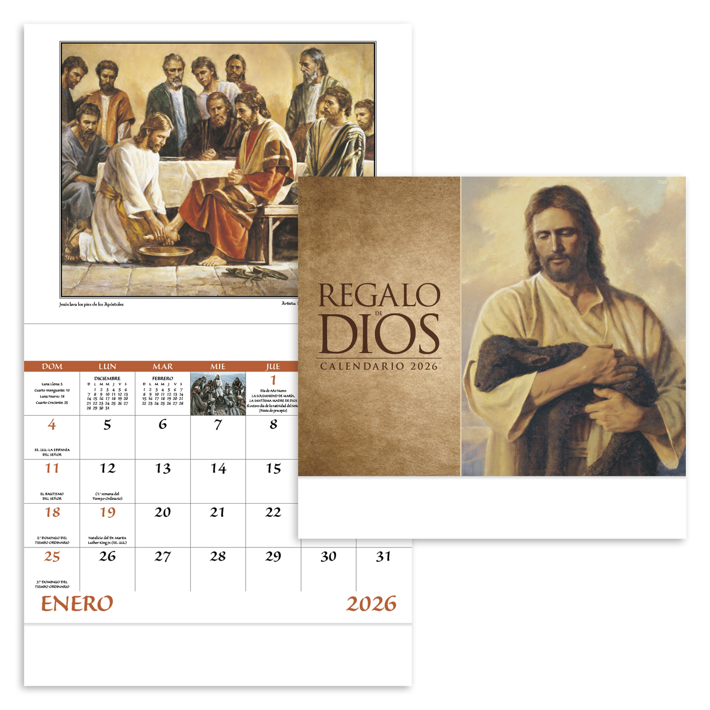 Good Value Regalo de Dios Stapled Calendar-7295