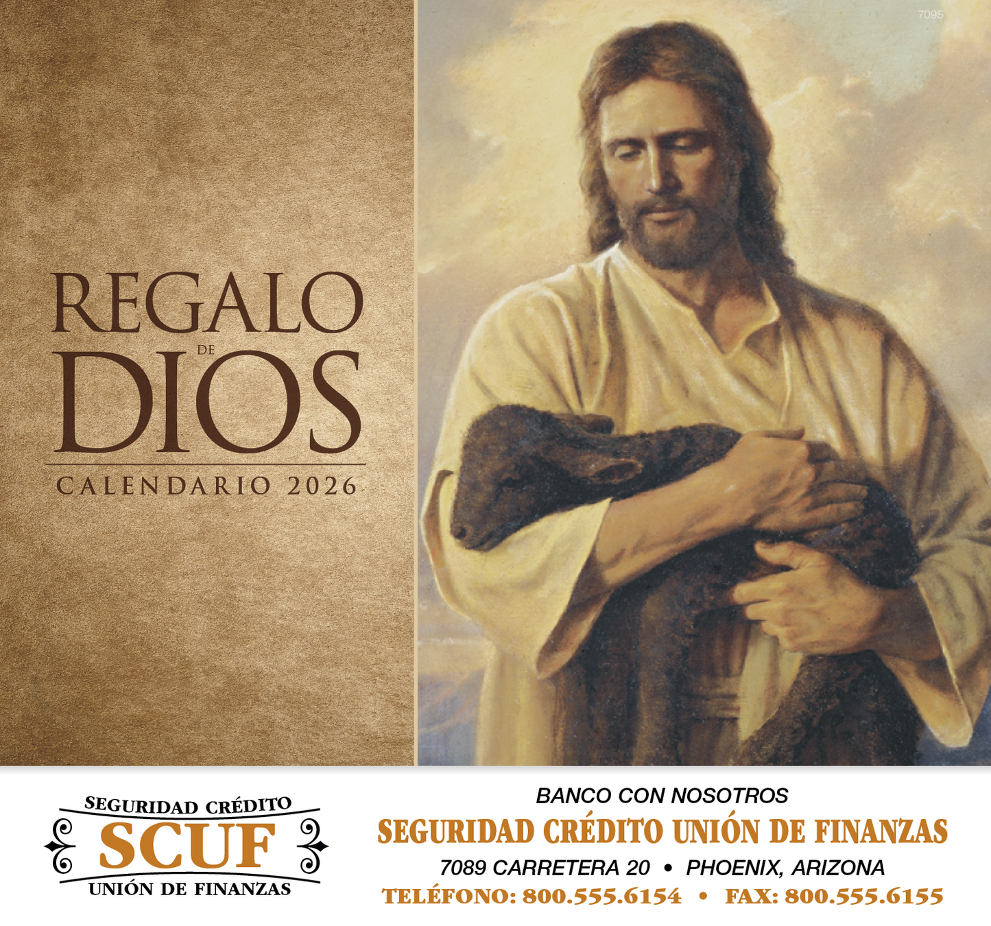 Good Value Regalo de Dios Stapled Calendar-7295