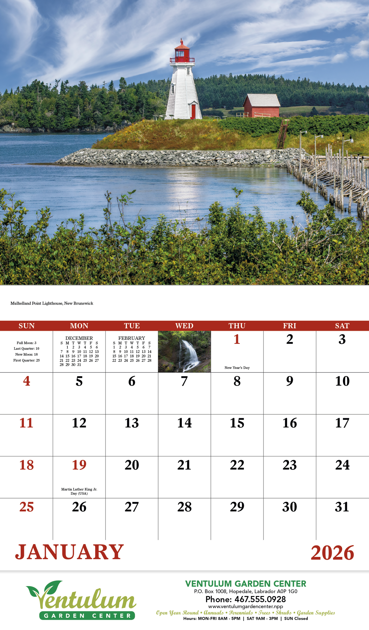Good Value Atlantic Voyages Stapled Calendar-7310