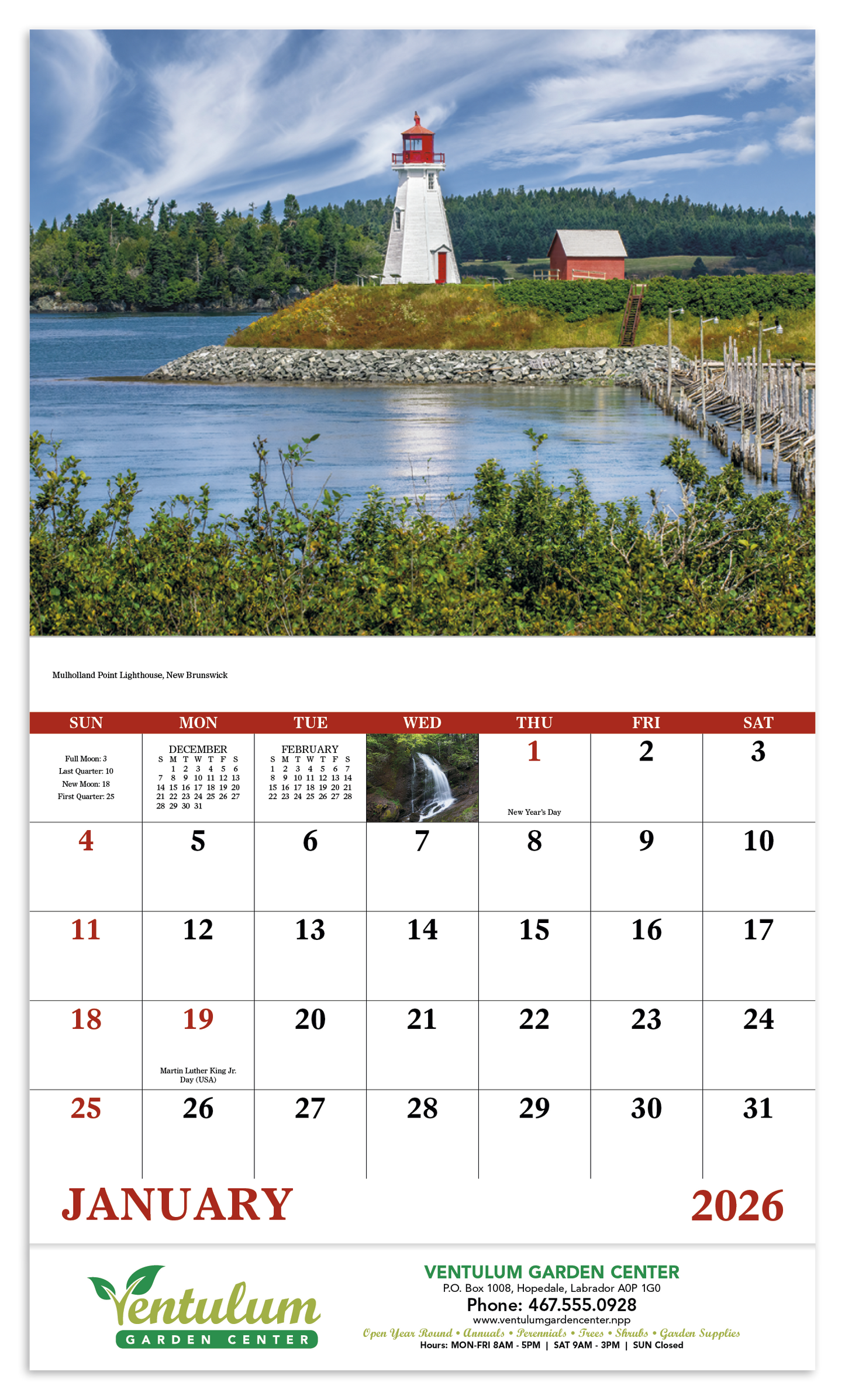 Good Value Atlantic Voyages Stapled Calendar-7310