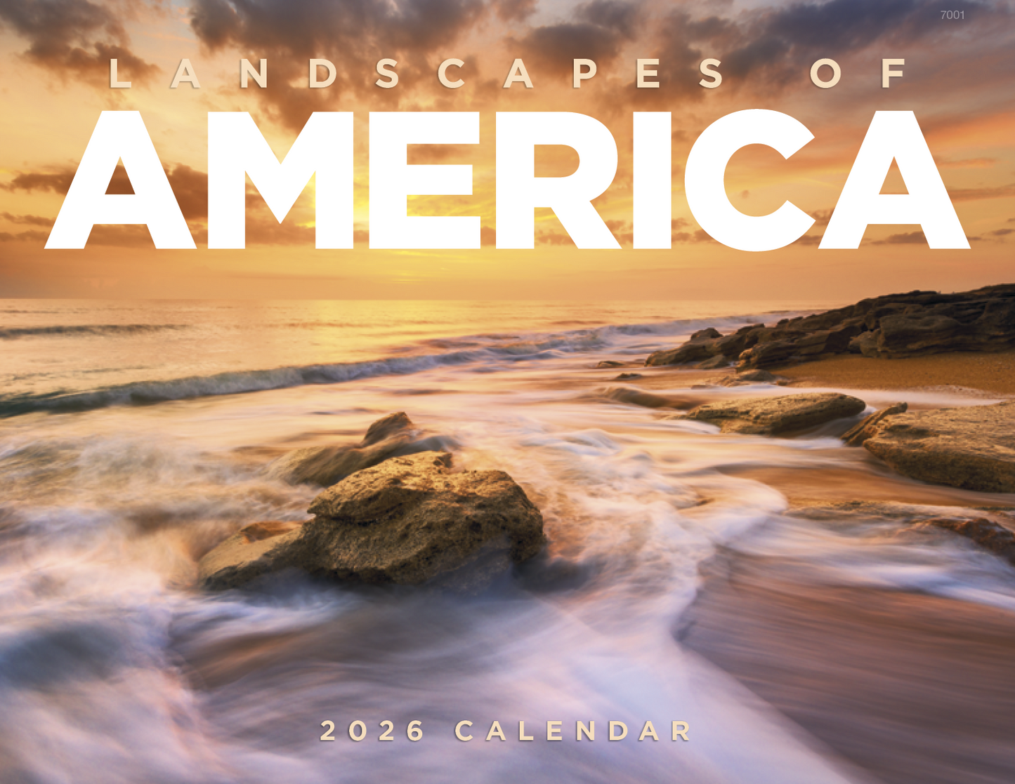 Good Value Landscapes of America Window Calendar-7501