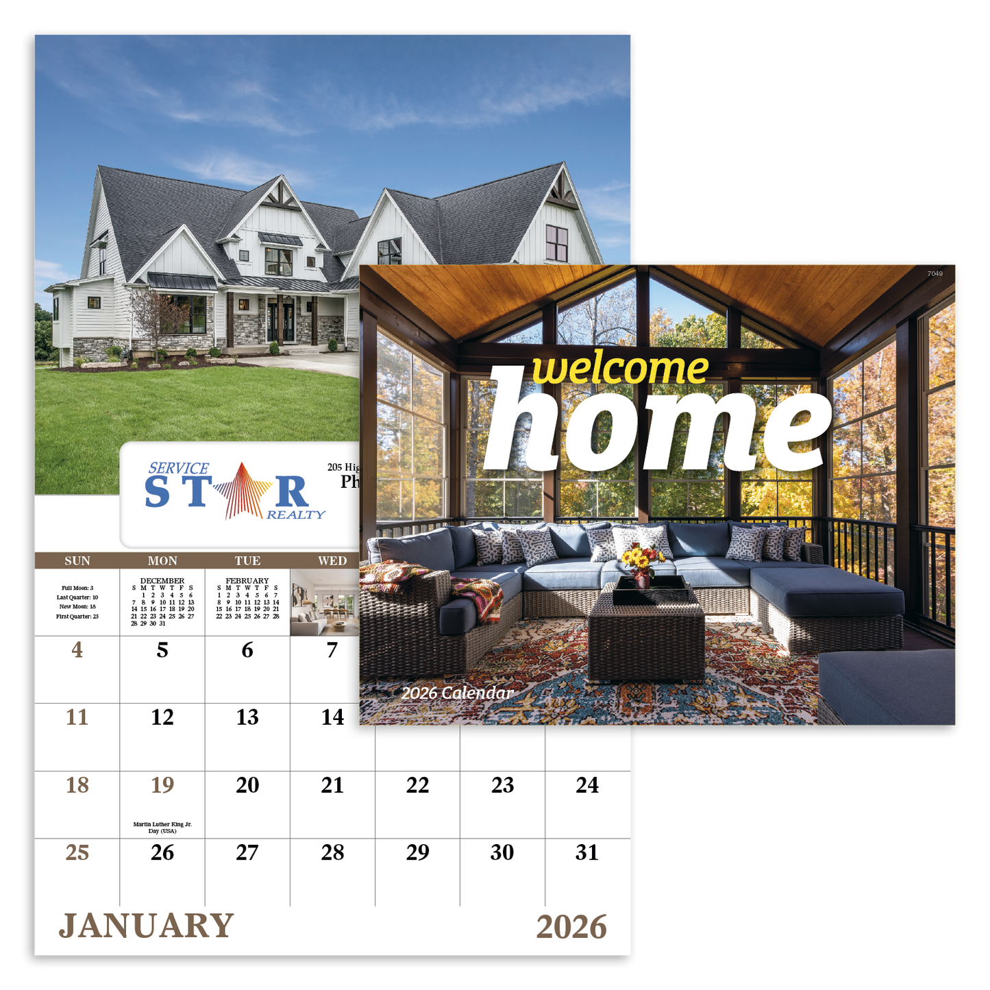 Good Value Welcome Home Window Calendar-7549