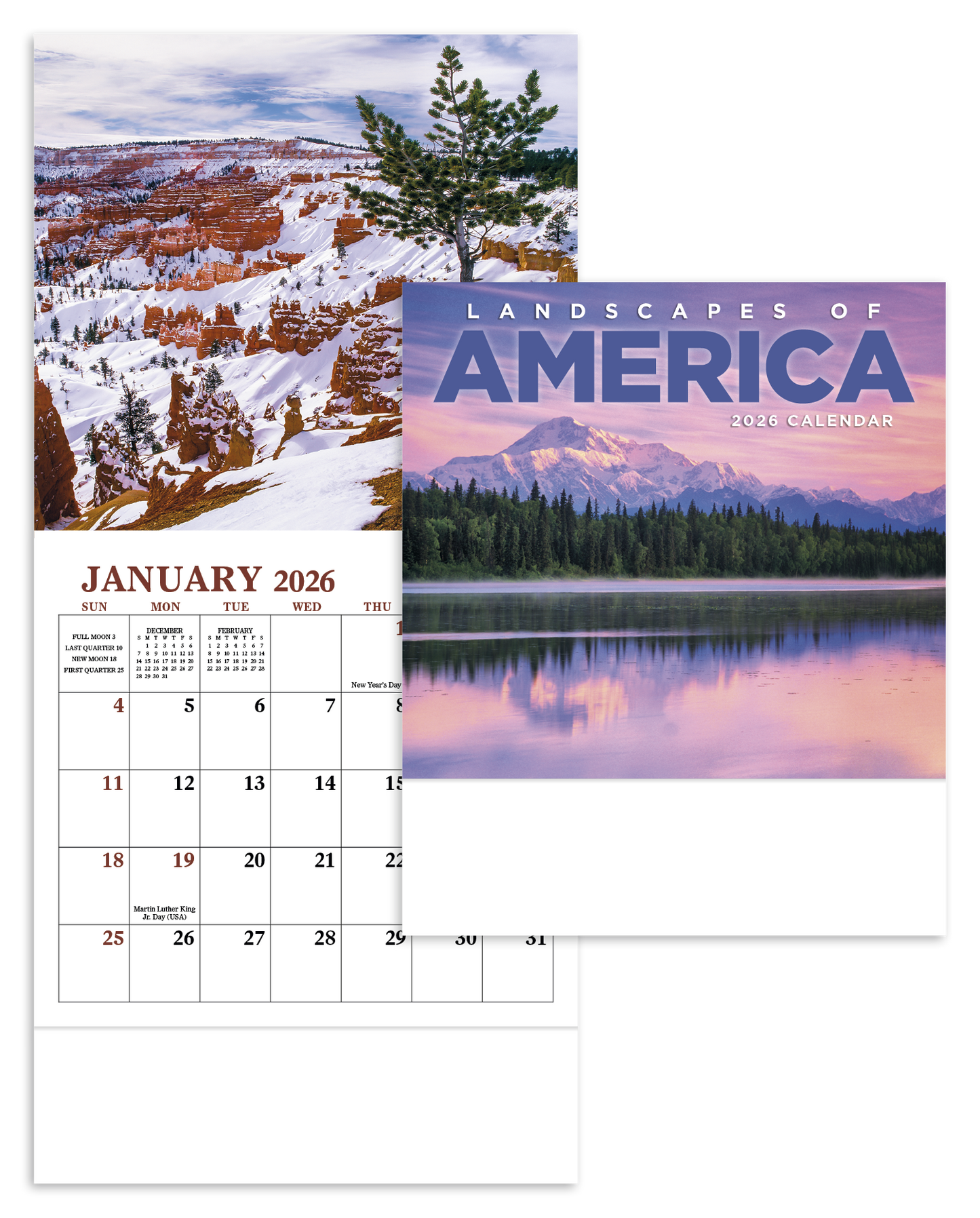 Good Value Landscapes of America Mini Calendar-7702