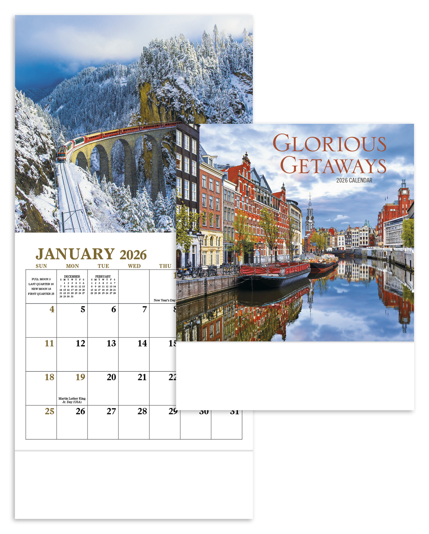 Good Value Glorious Getaways Mini Calendar-7726