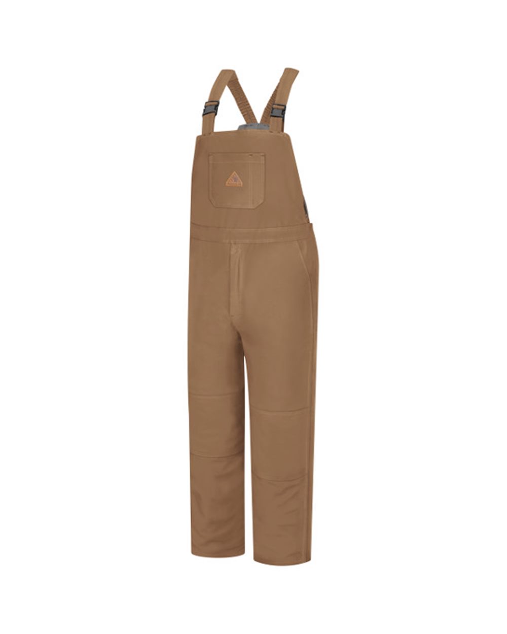 Bulwark Brown Duck Deluxe Insulated Bib Overall - EXCEL FR® ComforTouch - BLN4