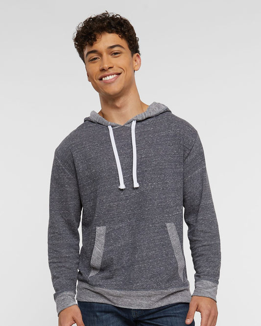 LAT Harborside Mélange French Terry Hooded Pullover - 6779