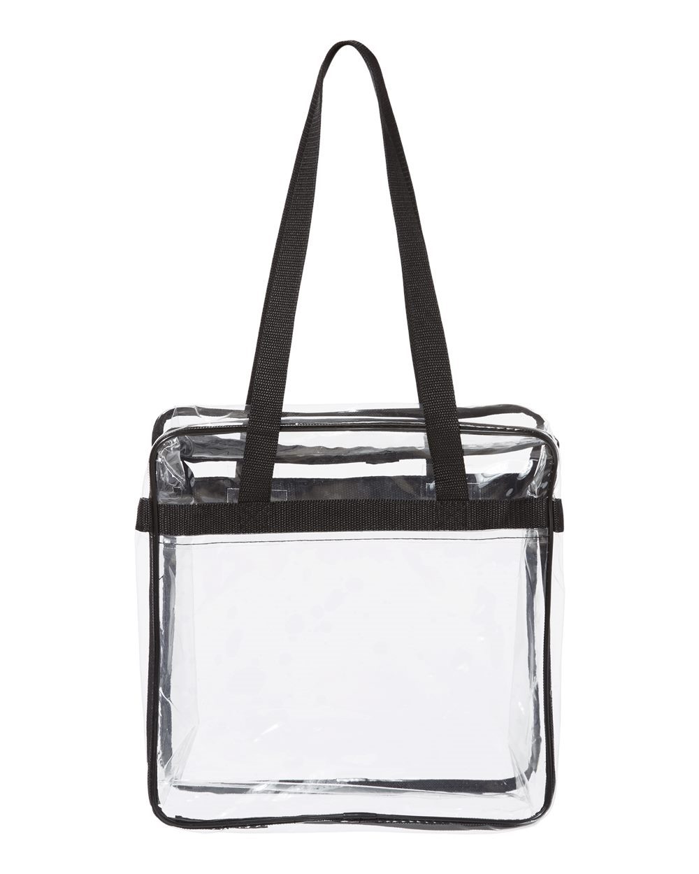 OAD OAD Clear Tote with Zippered Top - OAD5005