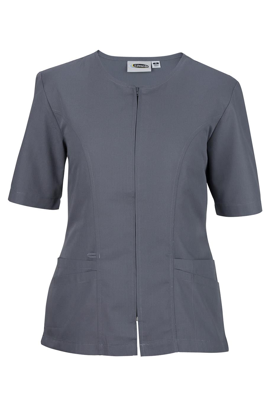 Essential Ladies Zip Front Smock - 7887