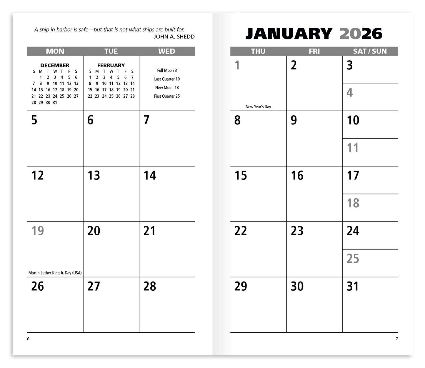 Good Value Value Monthly Pocket Planner-7990