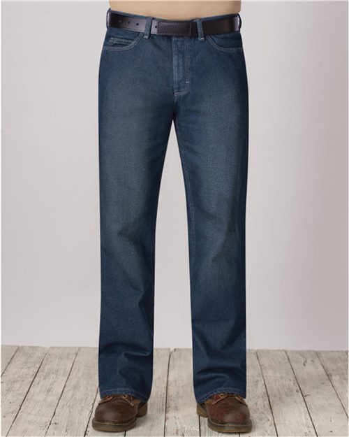 Men's Straight Fit Sanded Denim Jean - EXCEL FR® - 12.5 oz.