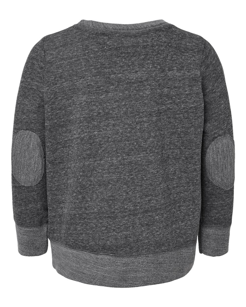 LAT Youth Harborside Mélange French Terry Long Sleeve with Elbow Patches - 2279