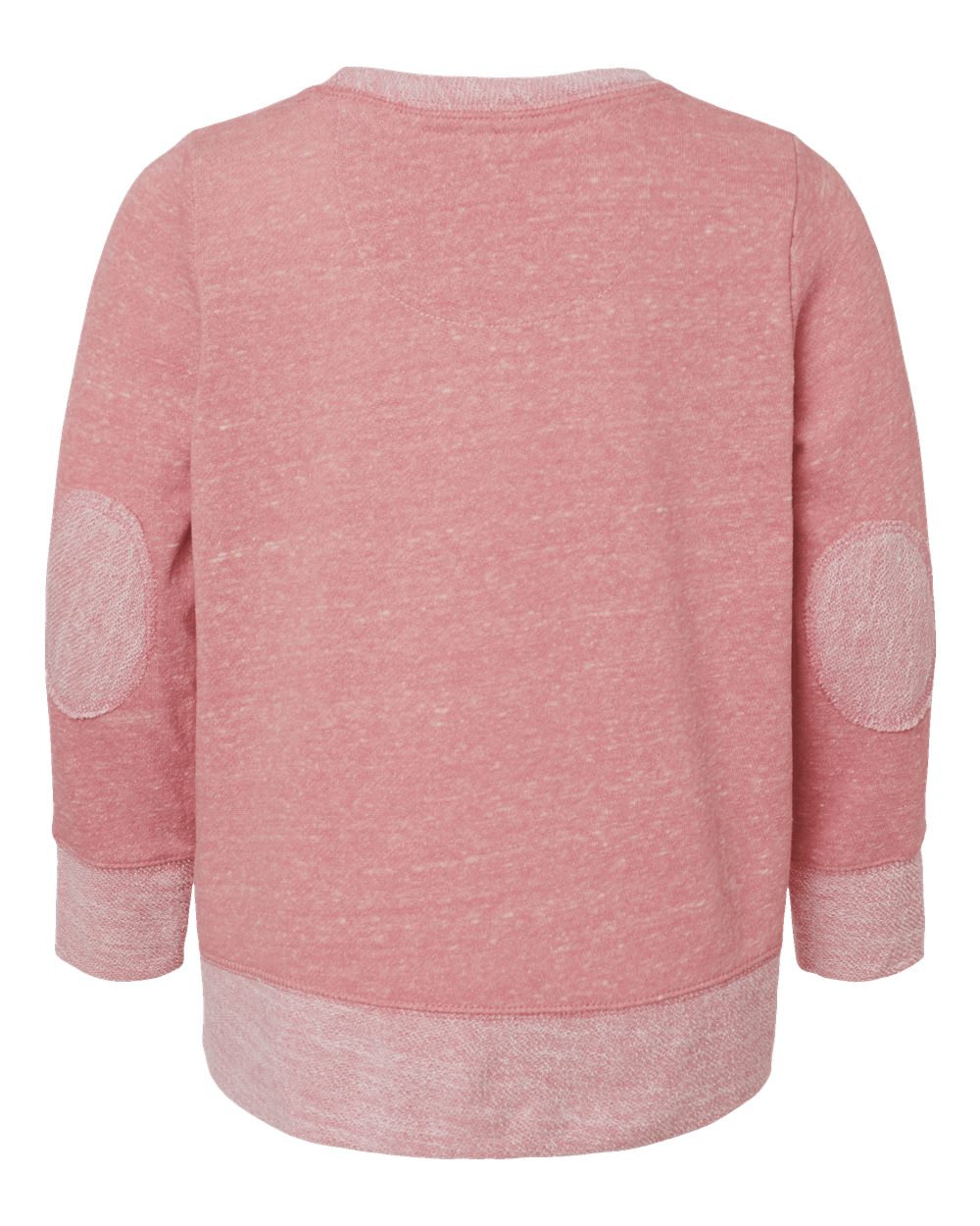 LAT Youth Harborside Mélange French Terry Long Sleeve with Elbow Patches - 2279